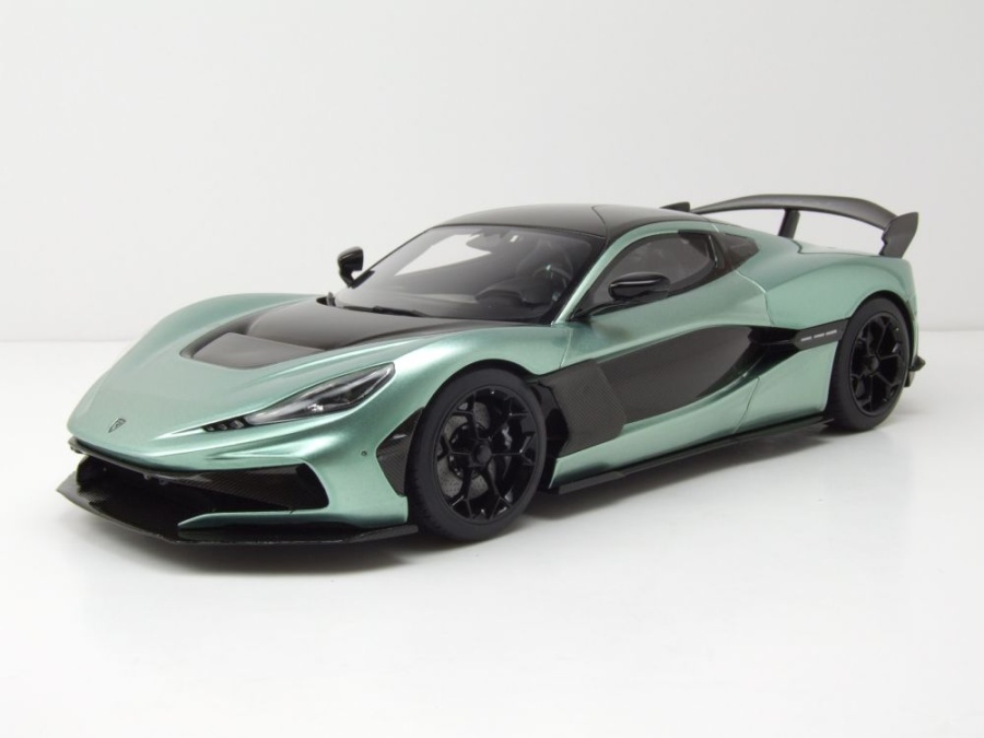 Rimac Nevera R 2024 grün Modellauto 1:18 GT Spirit