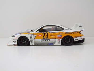 Nissan S15 Silvia LB Super Silhouette 2021 weiß Modellauto 1:18 GT Spirit
