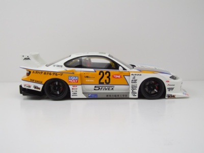 Nissan S15 Silvia LB Super Silhouette 2021 weiß Modellauto 1:18 GT Spirit