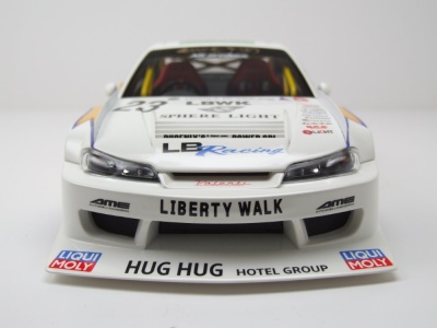 Nissan S15 Silvia LB Super Silhouette 2021 weiß Modellauto 1:18 GT Spirit