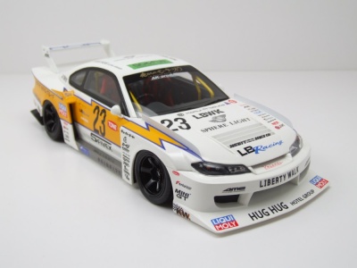 Nissan S15 Silvia LB Super Silhouette 2021 weiß Modellauto 1:18 GT Spirit