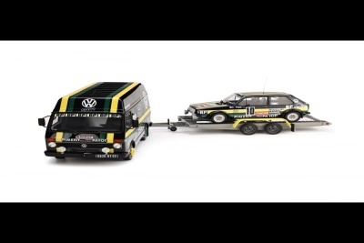 VW LT35 mit Anhänger + Golf 1 GTI #10 Rallye Tour de...