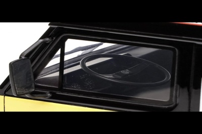 VW LT35 mit Anhänger + Golf 1 GTI #10 Rallye Tour de France 1981 schwarz Modellauto 1:18 Ottomobile