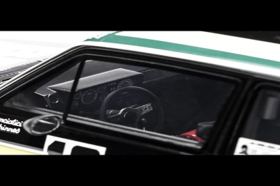 VW LT35 mit Anhänger + Golf 1 GTI #10 Rallye Tour de France 1981 schwarz Modellauto 1:18 Ottomobile