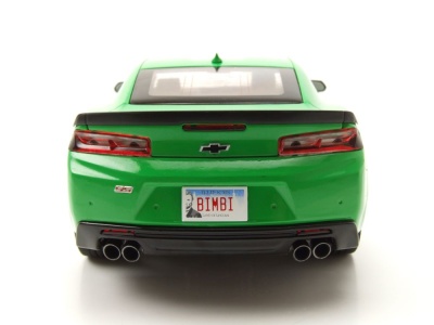 Chevrolet Camaro SS 1LE Nickey 2017 grün Modellauto 1:18 Auto World
