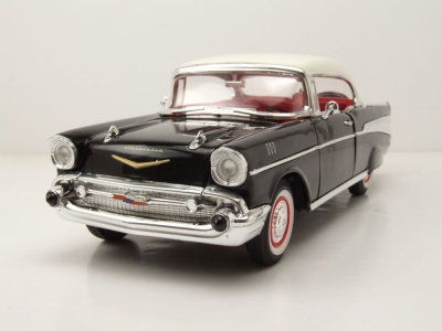 Chevrolet Bel Air Hardtop 1957 schwarz weiß...