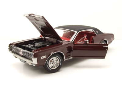 Mercury Cougar XR7G 1968 rot Modellauto 1:18 Sun Star