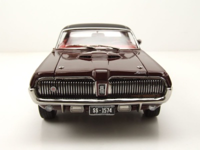 Mercury Cougar XR7G 1968 rot Modellauto 1:18 Sun Star