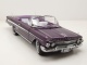 Chevrolet Impala Convertible Lowrider 1961 lila mit beweglicher Aufhängung Modellauto 1:18 Sun Star