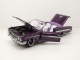 Chevrolet Impala Convertible Lowrider 1961 lila mit beweglicher Aufhängung Modellauto 1:18 Sun Star