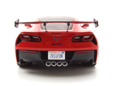 Chevrolet Corvette C7 ZR 2019 rot Modellauto 1:18 ixo models
