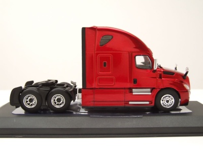 Freightliner Cascadia Zugmaschine 2018 dunkelrot metallic Modellauto 1:64 ixo models