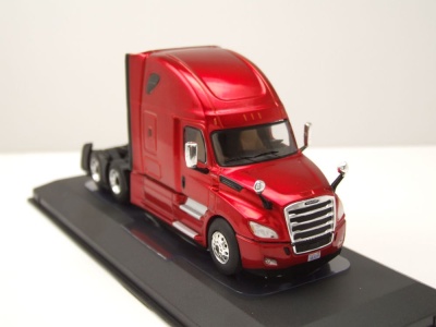 Freightliner Cascadia Zugmaschine 2018 dunkelrot metallic Modellauto 1:64 ixo models