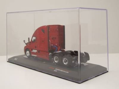 Freightliner Cascadia Zugmaschine 2018 dunkelrot metallic Modellauto 1:64 ixo models