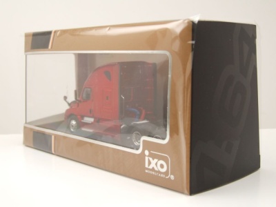 Freightliner Cascadia Zugmaschine 2018 dunkelrot metallic Modellauto 1:64 ixo models