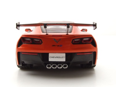 Chevrolet Corvette ZR1 2019 orange Modellauto 1:18 ixo models
