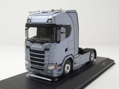 Scania S-Series Zugmaschine 2020 blau metallic Modellauto...