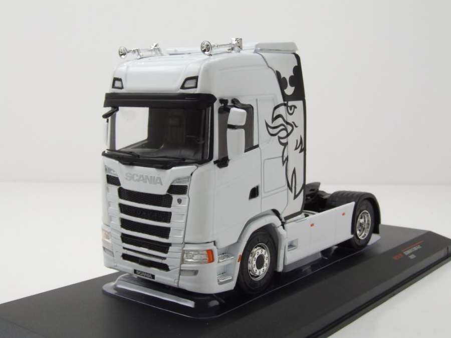 Scania S-Series Zugmaschine 2020 weiß Modellauto 1:43 ixo models