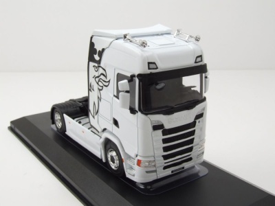 Scania S-Series Zugmaschine 2020 weiß Modellauto 1:43 ixo models