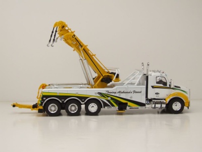 Kenworth T880 Wrecker Abschlepper 2018 weiß gelb Modellauto 1:43 ixo models