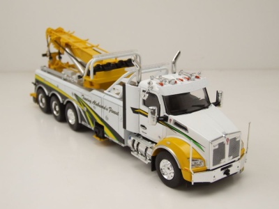 Kenworth T880 Wrecker Abschlepper 2018 weiß gelb Modellauto 1:43 ixo models