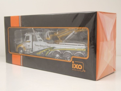 Kenworth T880 Wrecker Abschlepper 2018 weiß gelb Modellauto 1:43 ixo models