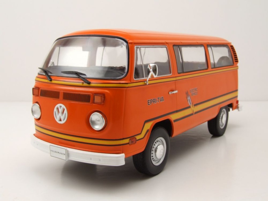 VW T2 Elektrotransporter 1978 orange Modellauto 1:18 ixo models