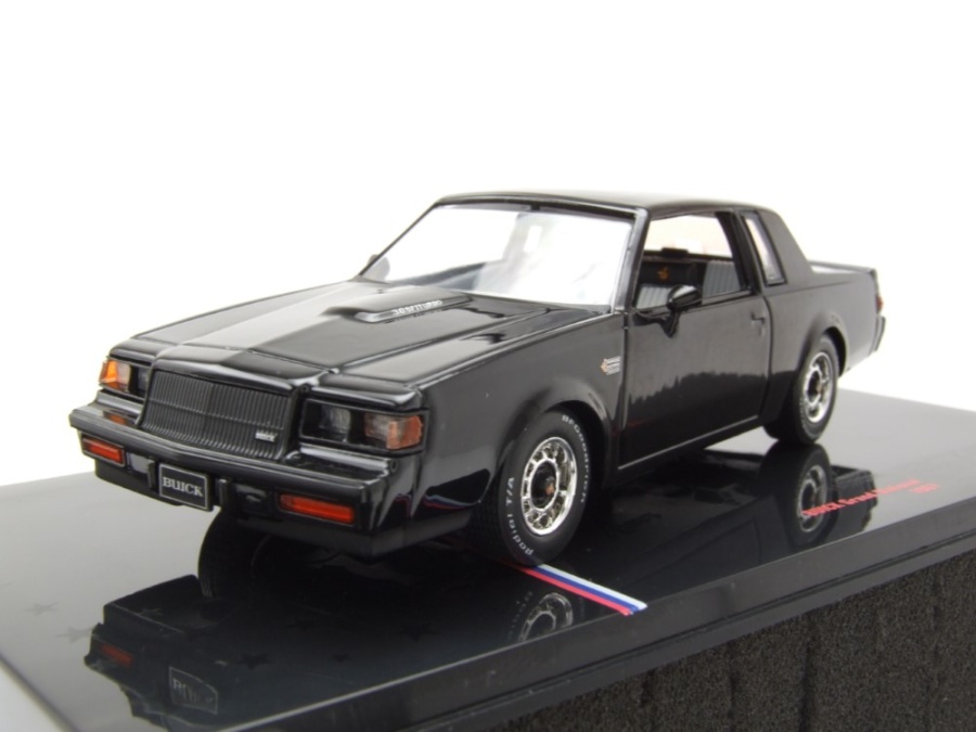 Buick Grand National 1987 schwarz Modellauto 1:43 ixo models