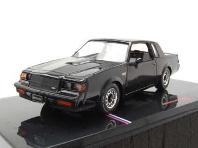 Buick Grand National 1987 schwarz Modellauto 1:43 ixo models