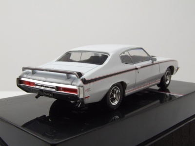 Buick GSX 1970 weiß schwarz Modellauto 1:43 ixo models