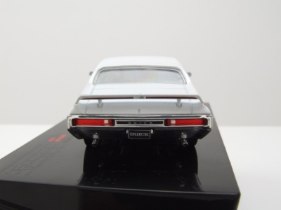 Buick GSX 1970 weiß schwarz Modellauto 1:43 ixo models