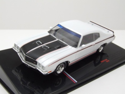 Buick GSX 1970 weiß schwarz Modellauto 1:43 ixo models