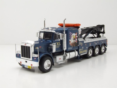 Peterbilt 359 Wrecker Abschlepper 1980 blau Modellauto...