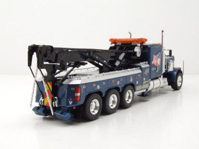 Peterbilt 359 Wrecker Abschlepper 1980 blau Modellauto...