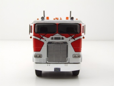 Freightliner FLA Abschlepper 1987 rot weiß Modellauto 1:43 ixo models
