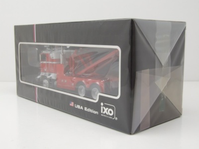 Freightliner FLA Abschlepper 1987 rot weiß Modellauto 1:43 ixo models