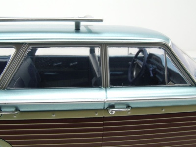 Ford LTD Country Squire 1960 blau metallic Modellauto 1:18 MCG