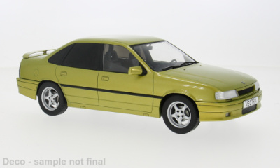 Opel Vectra A 2000 1988 gelb metallic Modellauto 1:18 MCG