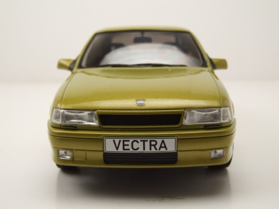 Opel Vectra A 2000 1988 gelb metallic Modellauto 1:18 MCG