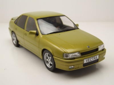 Opel Vectra A 2000 1988 gelb metallic Modellauto 1:18 MCG
