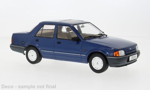 Ford Orion MKII 1986 blau metallic Modellauto 1:18 MCG
