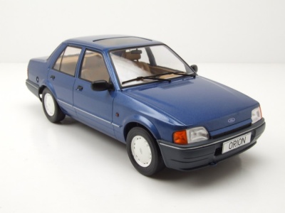 Ford Orion MKII 1986 blau metallic Modellauto 1:18 MCG
