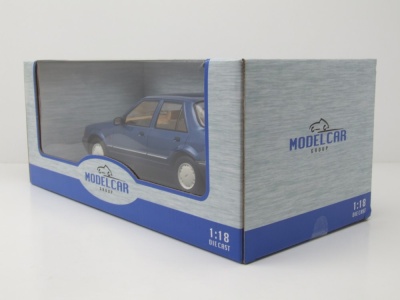 Ford Orion MKII 1986 blau metallic Modellauto 1:18 MCG