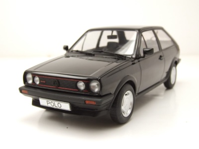 VW Polo 2 Coupe G40 1985 schwarz Modellauto 1:18 MCG