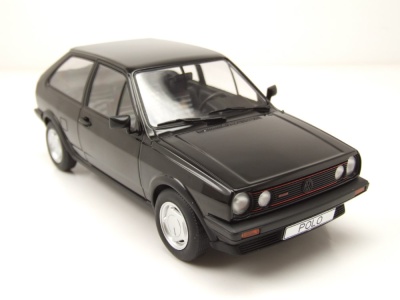 VW Polo 2 Coupe G40 1985 schwarz Modellauto 1:18 MCG