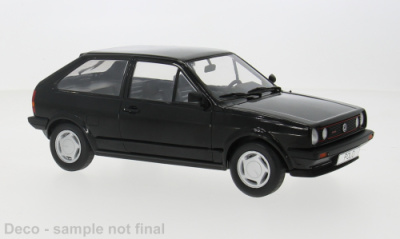 VW Polo 2 Coupe GT 1985 schwarz Modellauto 1:18 MCG