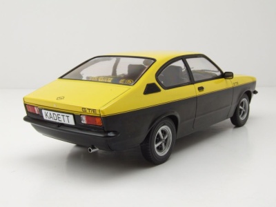 Opel Kadett C Coupe GT/E 1975 gelb schwarz Modellauto 1:18 MCG