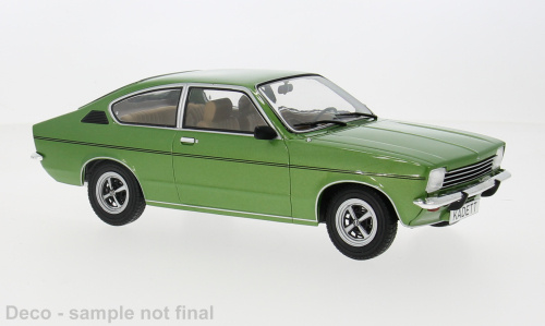 Opel Kadett C Coupe 1975 grün metallic Modellauto 1:18 MCG