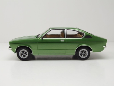 Opel Kadett C Coupe 1975 grün metallic Modellauto 1:18 MCG