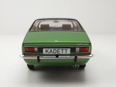 Opel Kadett C Coupe 1975 grün metallic Modellauto 1:18 MCG